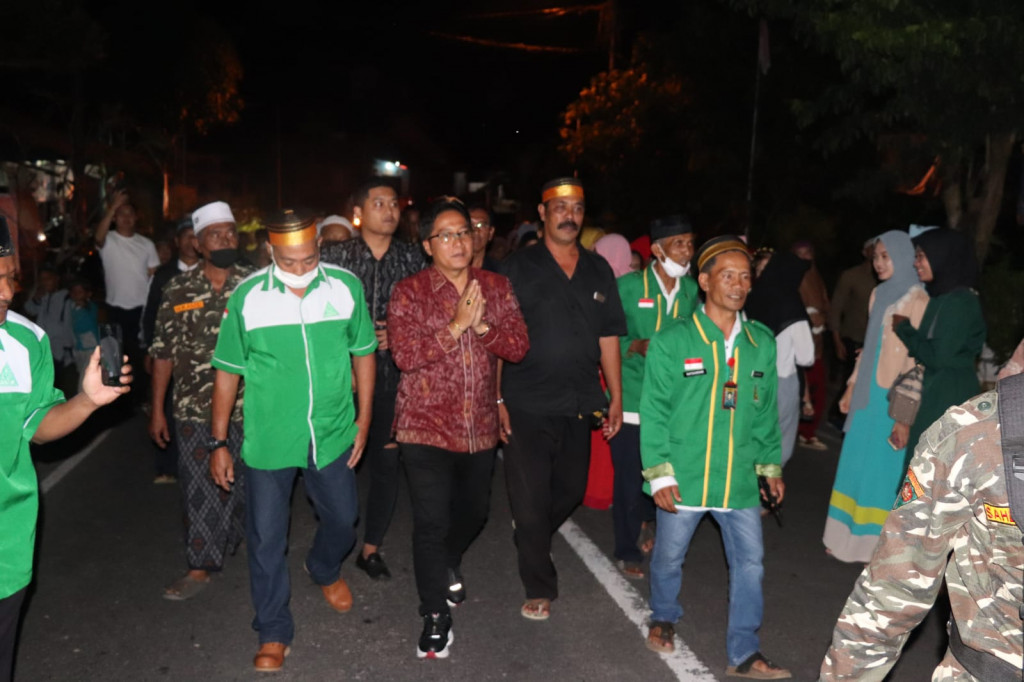 Bupati Giri Prasta Hadiri Gema Malam Takbir Idul Adha 1443 Hijriah